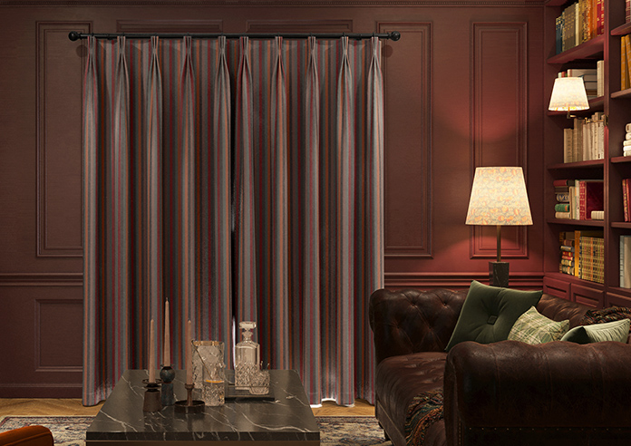 Lambrooke, Passion Fruit - Made to Measure Curtains - Image 7